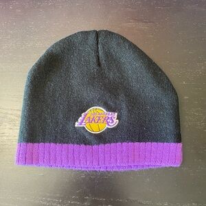 Los Angeles Lakers Black and Purple Beanie